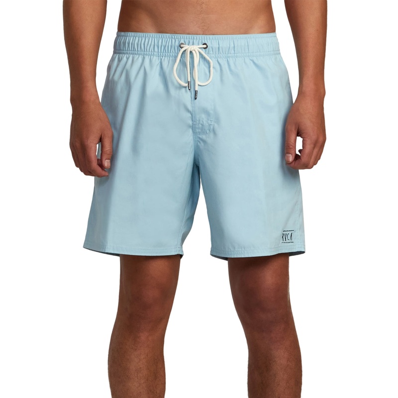 Rvca Men's Opposite Elastic 2 Board Shorts Cosmos Print Blue XL