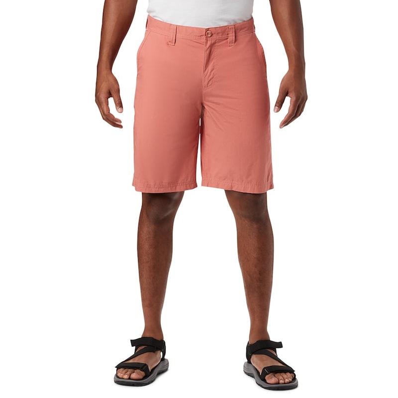 Columbia Men's 10" Washed Out Short Dark Coral 42