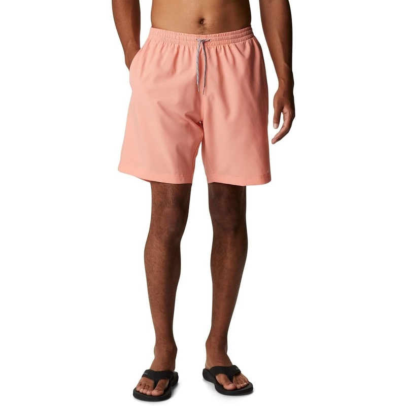 Columbia Men's Summertime Stretch Shorts Summer Peach Pink XL