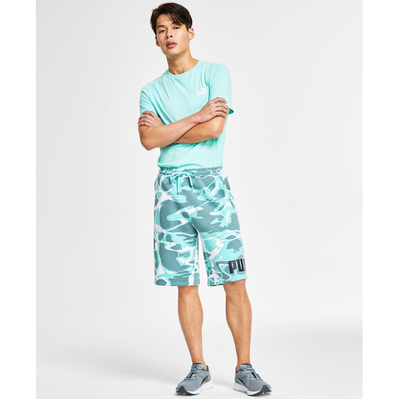 PUMA Mens Workout Shorts Mint Green XXL