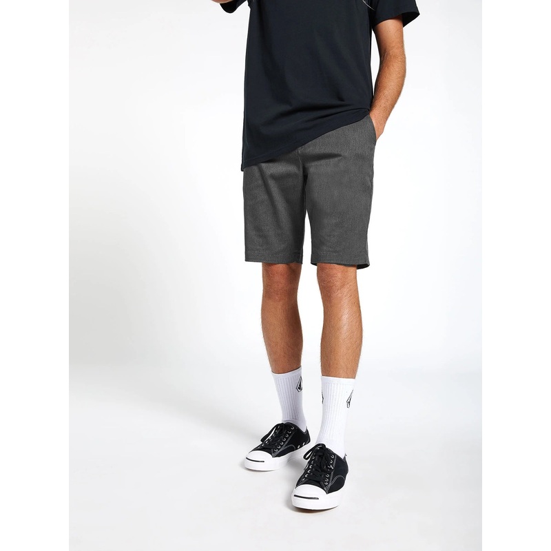 Volcom Men's Kerosene Hybrid Chino Shorts Grey 36