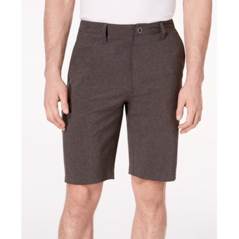 Volcom Men's Kerosene Hybrid Shorts Charcoal Heather Grey 33