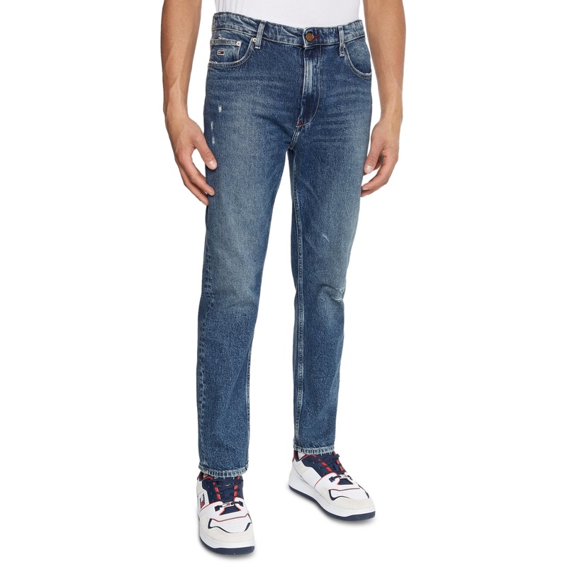 Tommy Jeans Men's Regular Tapered Dad Jean  Denim Medium Blue 33 x 30