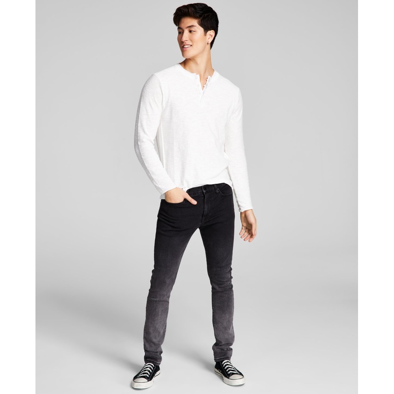 And Now This Mens Denim Faded Skinny Jeans 30 X 29