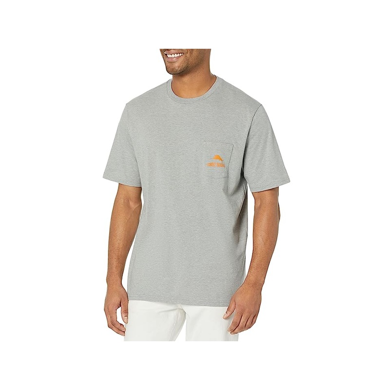 Tommy Bahama Thirst Things Thirst Short Sleeve T Shirt Grey Small