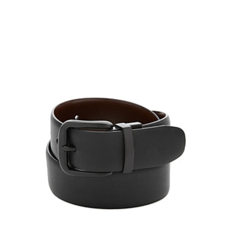 The Men's Store  Men's Reversible Belt Black 32