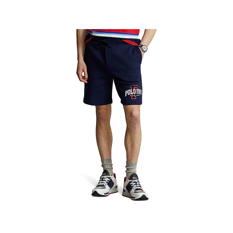 Polo Ralph Lauren Men's 8" Inch Logo Fleece Shorts Cruise Navy 2XL