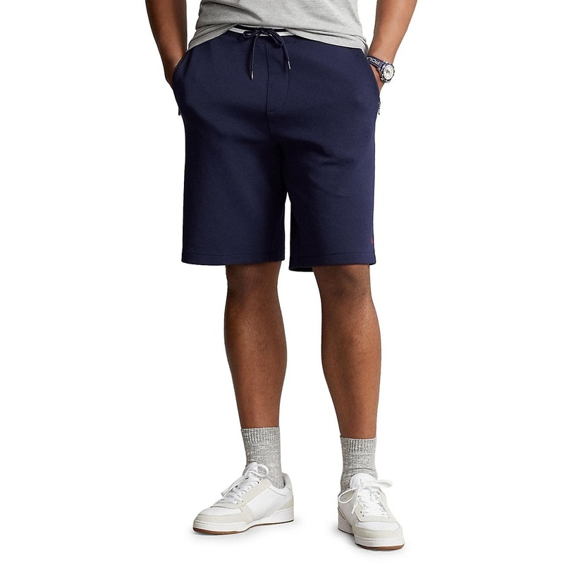 Polo Ralph Lauren Men's Big & Tall Double Knit Shorts XLT XL Tall Navy Blue
