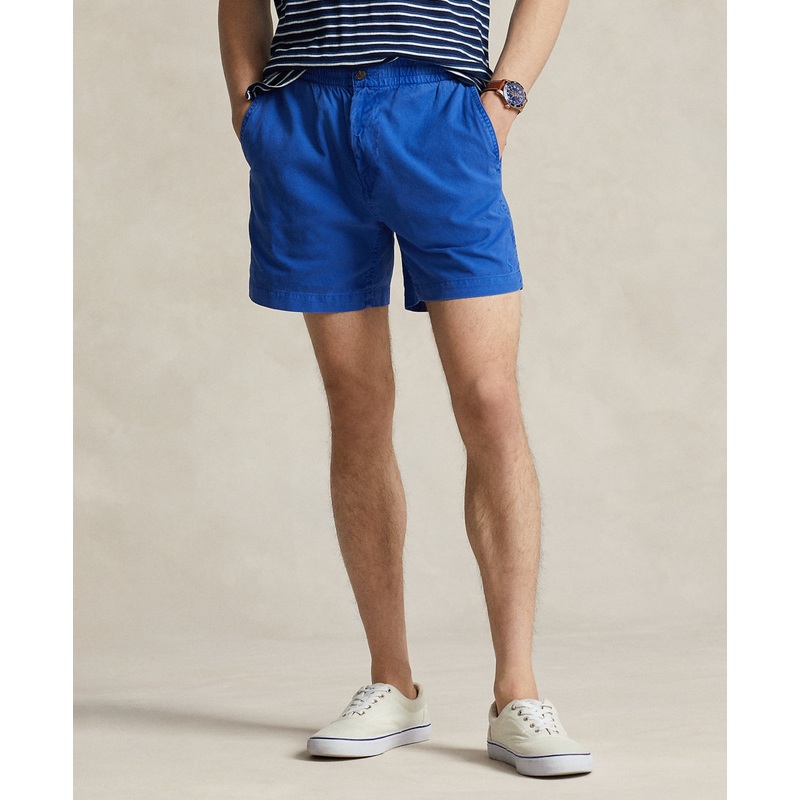 Polo Ralph Lauren 6" Polo Prepster Mens Oxford Shorts Pacific Royal Blue Large