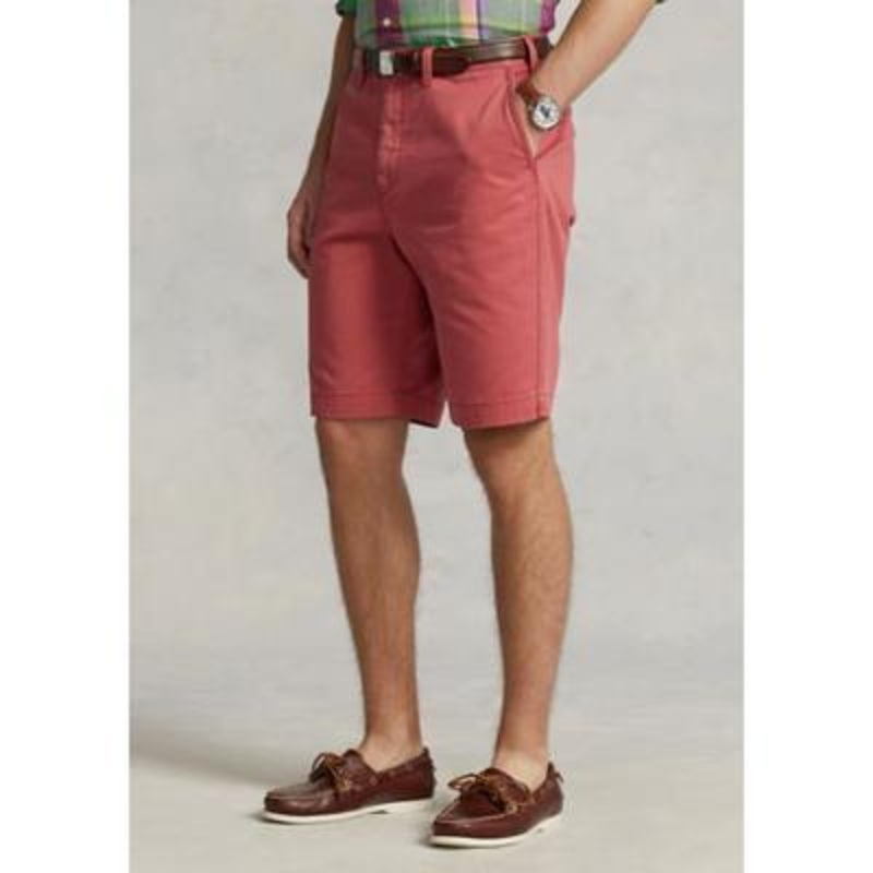 Polo Ralph Lauren Men's 10" Relaxed Fit Twill Shorts Chili Pepper 42