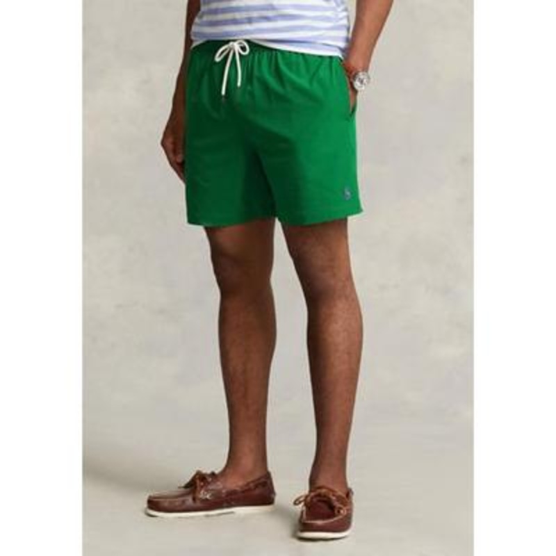Polo Ralph Lauren Men's 5.75" Traveler Classic Swim Trunks Green 2XL
