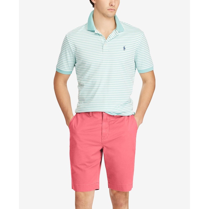 Polo Ralph Lauren Classic Fit Mens Stretch Chino Short Nantucket Red 38