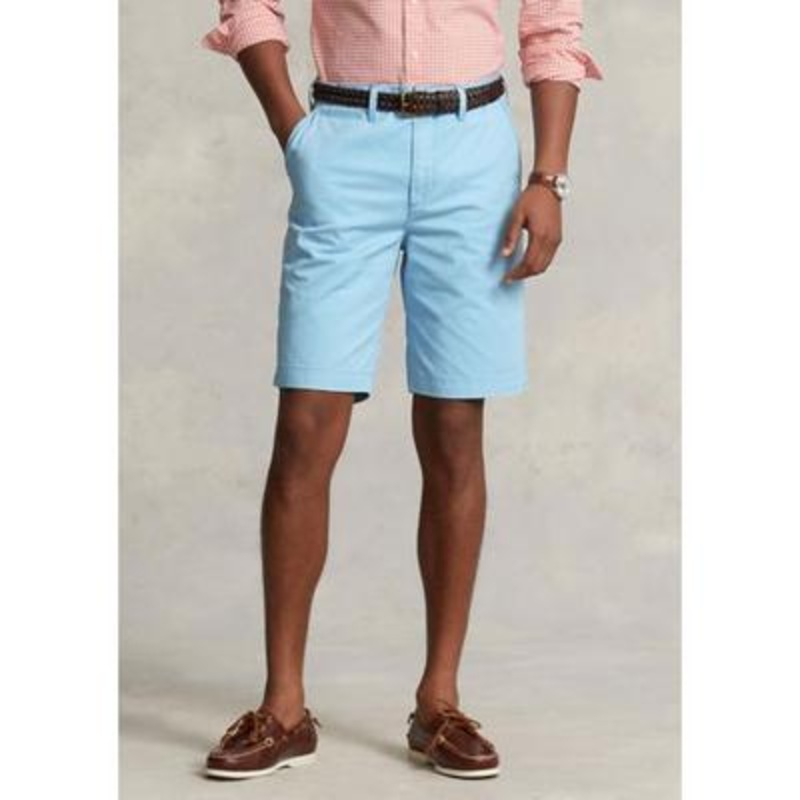 Polo Ralph Lauren Men's 10" Relaxed Fit Twill Shorts Powder Blue 42