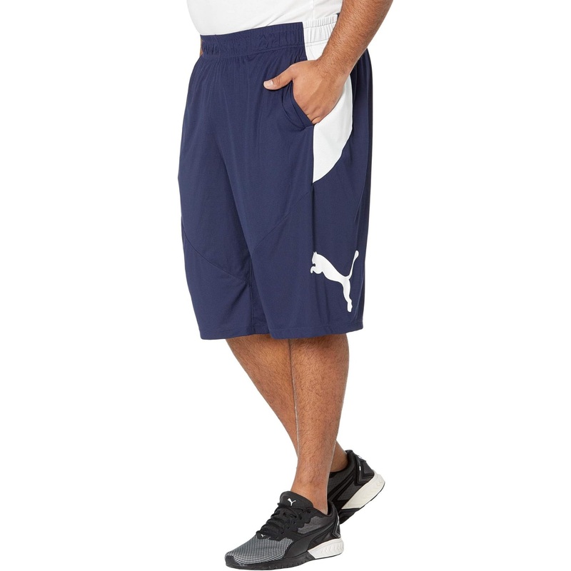 PUMA Cat Short Mens Big and Tall Running Shorts 4XL Tall  4XLT Blue