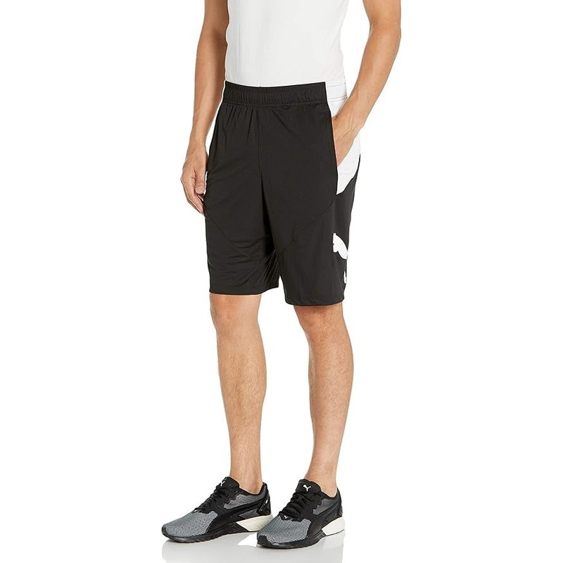 PUMA Cat Short Mens Big and Tall Running Short 4XL Black