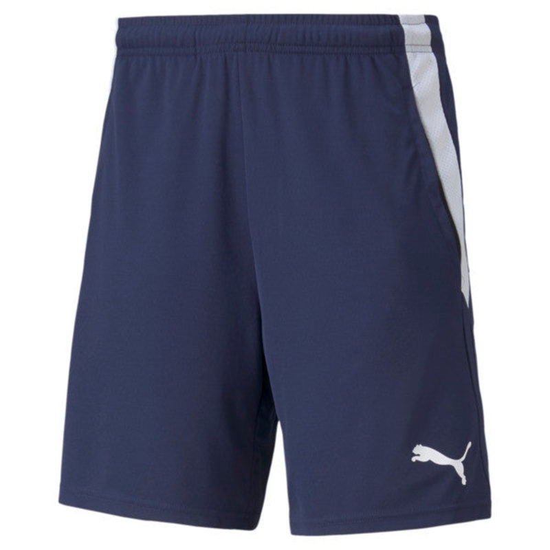 Puma Mens Liga Training Piping Shorts Blue 2XL