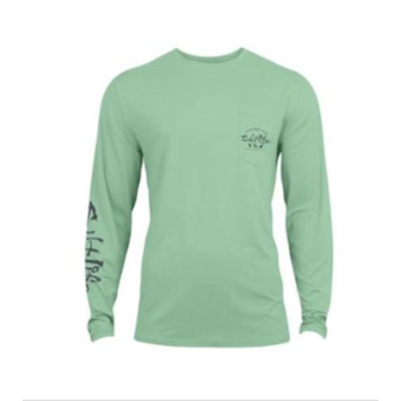 Salt Life Salt Life Mens Waterman Trifecta Sage Green Medium