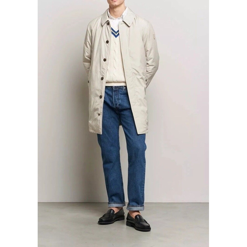 Polo Ralph Lauren Men's Packable Walking Coat Beige XXL 2XL