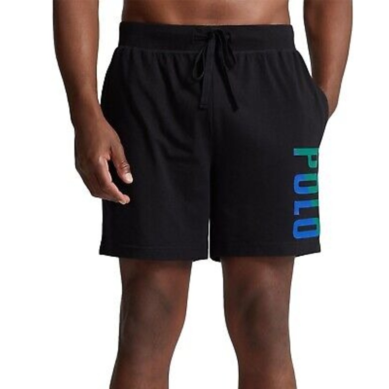 Ralph Lauren Men's Sleep Shorts Polo Black Blue Small