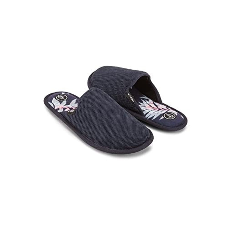 Volcom Men's Stoney Motel Slippers Medium Navy blue