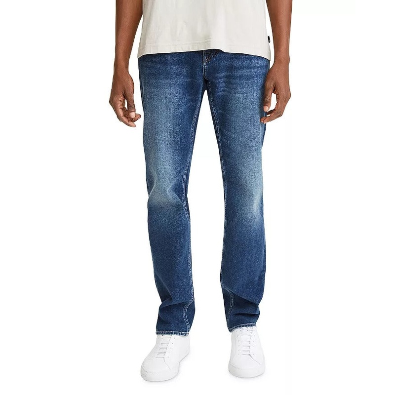 7 For All Mankind Slimmy Squiggle Slim Straight Jeans Size 36 Blue Colinas