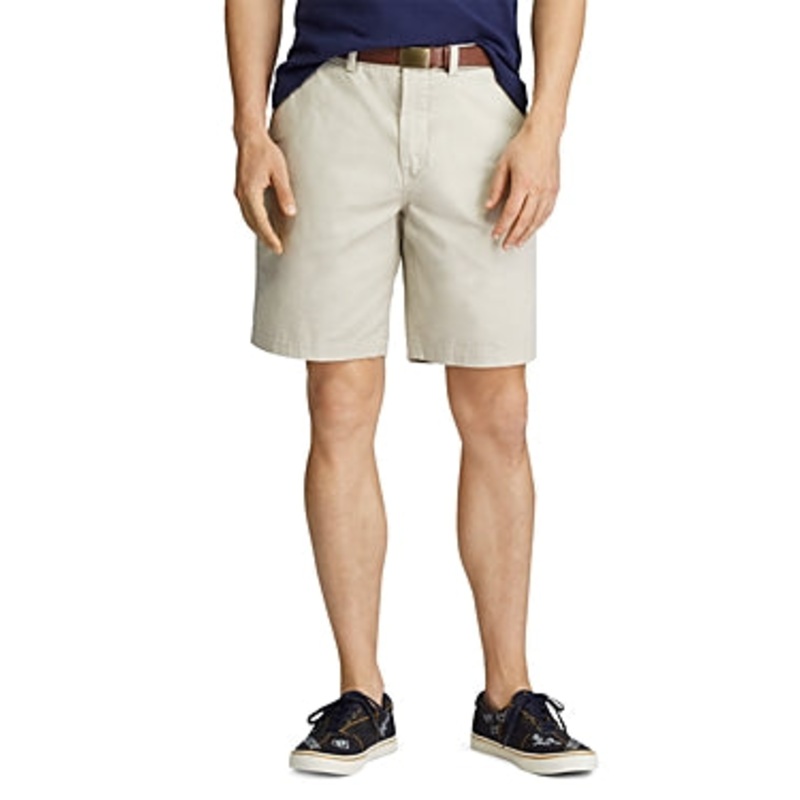 Polo Ralph Lauren Mens  Cotton Classic Fit Chino Shorts Beige 33